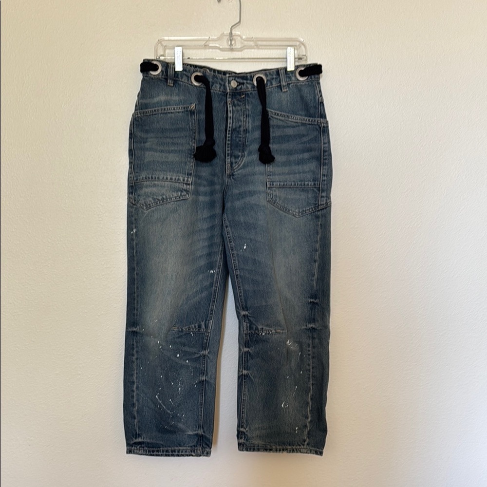 Free People We The Free Moxie Barrel Jeans
